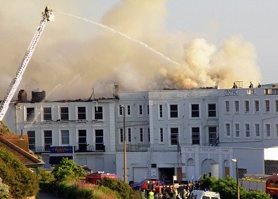Incendie d'un Hôtel